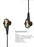 TECNO Wired Earbuds with Microphone 3.5mm, Wired in Ear Headphones
