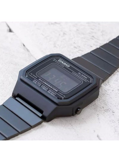 Water Resistant Digital Watch B650WB-1BDF Black