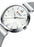 Women's Waterproof Stainless Steel Mesh BAnd Quartz Watch 9067 - 33 mm - Silver