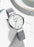 Women's Waterproof Stainless Steel Mesh BAnd Quartz Watch 9067 - 33 mm - Silver