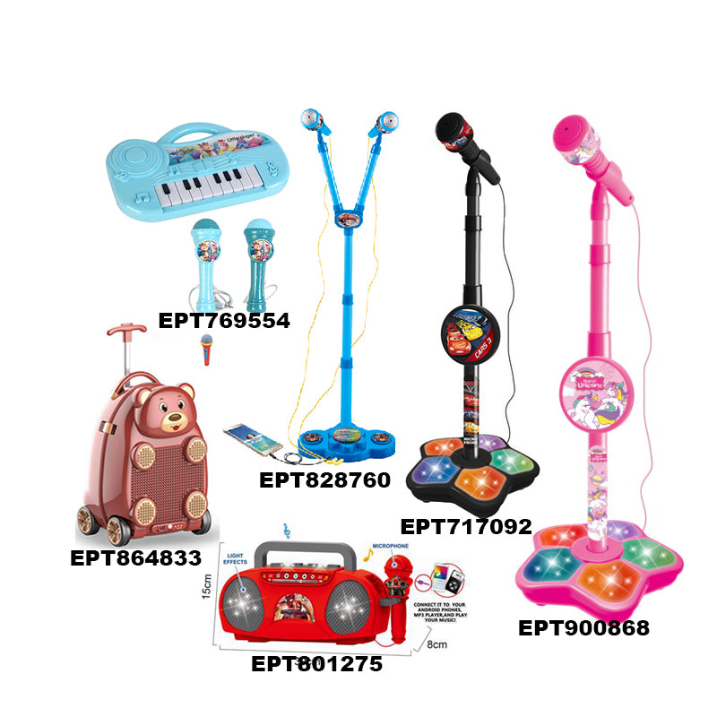 EPT Girl Gifts Battery Operated Toy Gaming Mini Keyboard