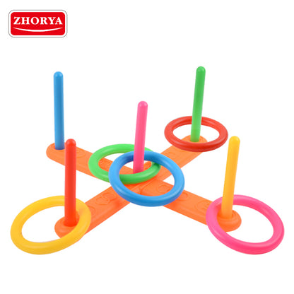 Throwing Circle Toy Set of Ring Throwing Game for Kids Outdoor Games Sports