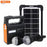 Portable Solar Energy Kit with 4W Solar Panel 3 LED Bulbs and Bluetooth MP3 Music Player Solar Light
