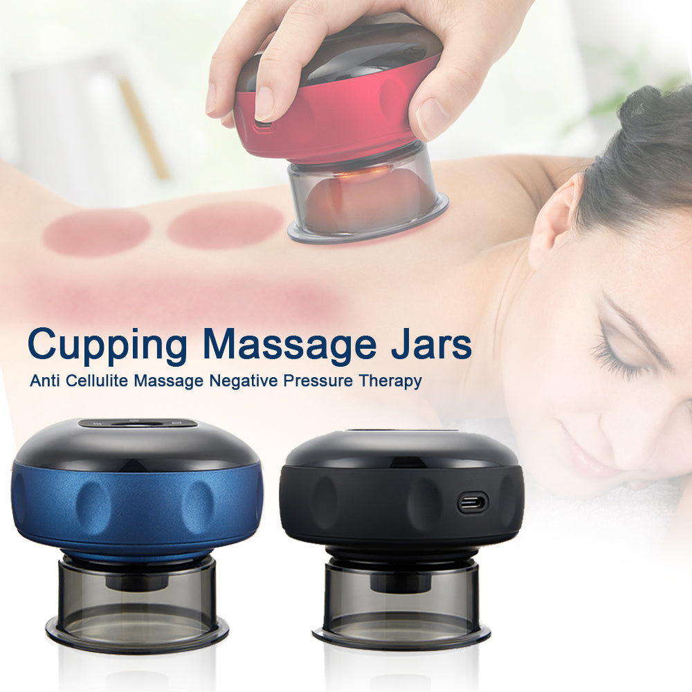 Intelligent Portable Hot Compress Scraping Cupping Device Breathing Tank Pulling Suction Pressure Relief