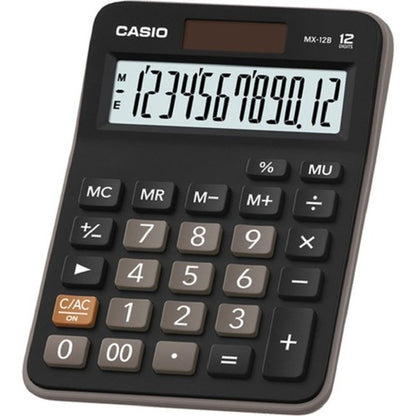 12-Digit Calculator Black/Grey