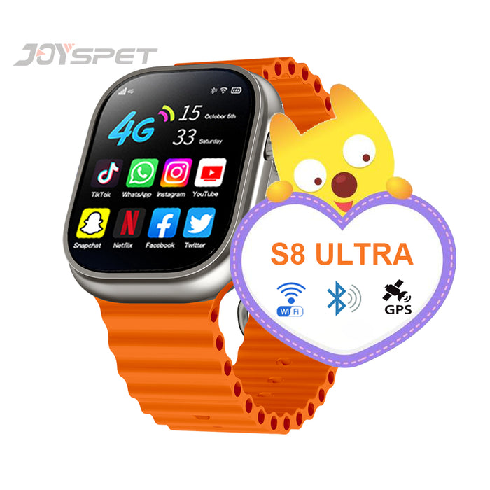 S8 4G Smart Watch Phone Support SIM card 2GB+16GB 2.05 inch IPS Screen GPS Wifi 49mm Ultra Android Smartwatch