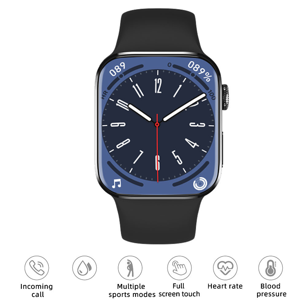 Levore Smart Watch 2.0" Display Ever-Black