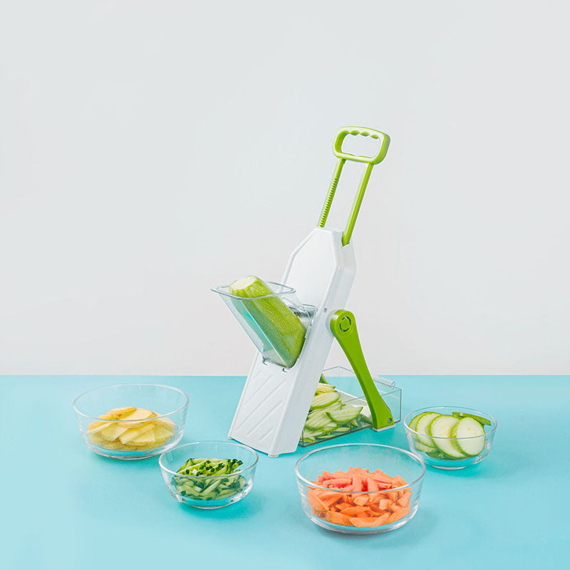 Vegetable Cutter, Swift Multifunctional Vegetable Slicer (Green)
