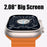 Levore Smart Watch 2.05" Big Screen-Gold