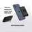 Levore Wireless Magnetic PowerBank 5000mAh, Fast Charging USB-C PD20W, 15W - Black