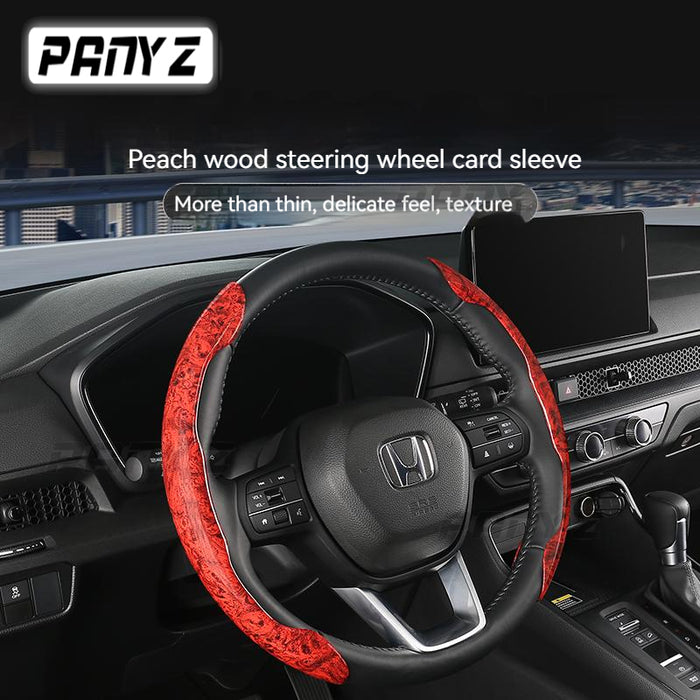 wood steering wheel covers