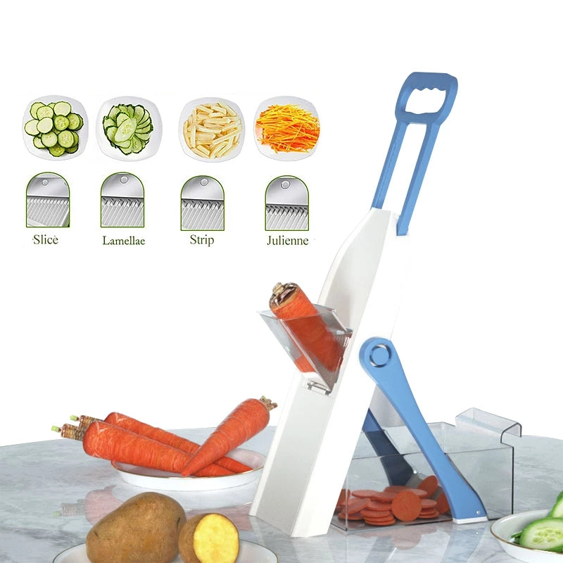 Vegetable Cutter, Swift Multifunctional Vegetable Slicer (Green)