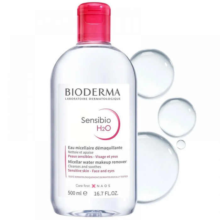 Bioderma Sensibio H2O Micellar Water Cleansing And Make-Up Remover Clear