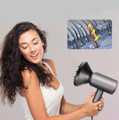 Portable Ionic Hair Dryer Multicolour 29x9.5x22cm