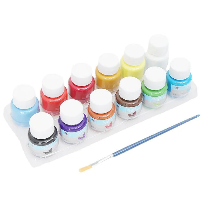 Gouache Acrylic Paint Glass Pigment Set Available to Art Students in Studio Acrylic Paint Set