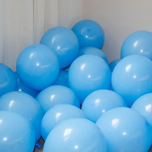 100 Pack Light Blue Balloons