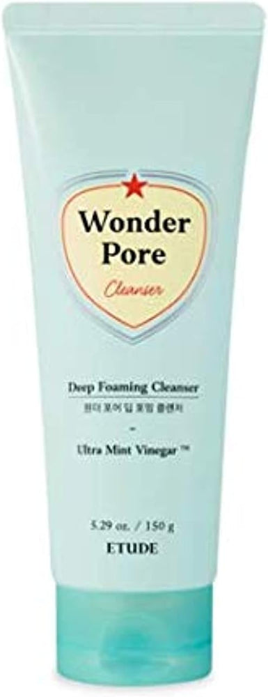 Etude House Wonder Pore Deep Foaming Cleaner Ultra Mint Vinegar, 150 Gm
