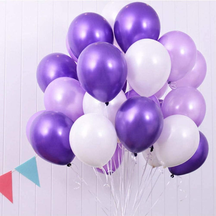 100 Pack Dark Purple Balloons