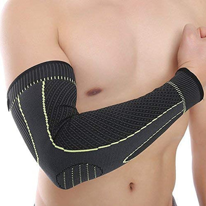 Arm guard Support simple elasticity sport safety series green band elbow pad arm protector ST-2577