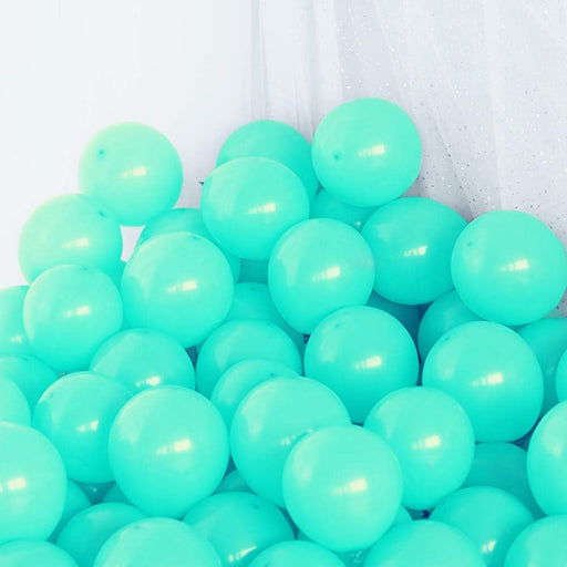 100 Pack Teal Blue Balloons