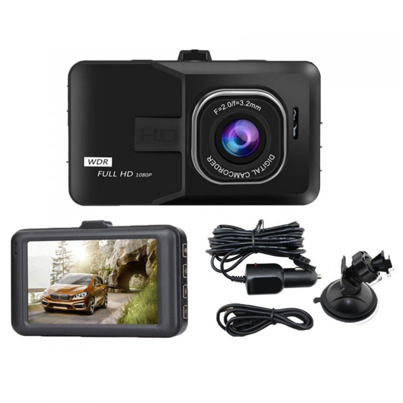 Dash cam front and rear car