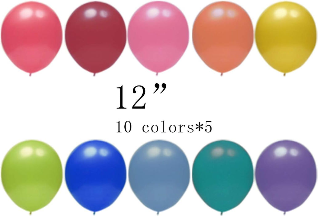 12 Inches Latex Balloons for Halloween,Wedding, Birthday Party Decoration