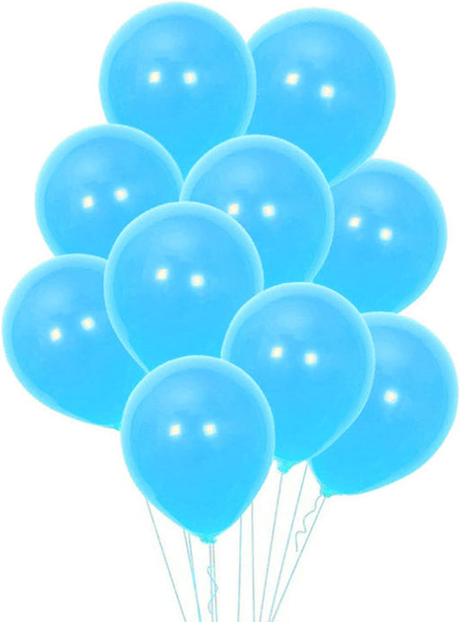 100 Pack Light Blue Balloons