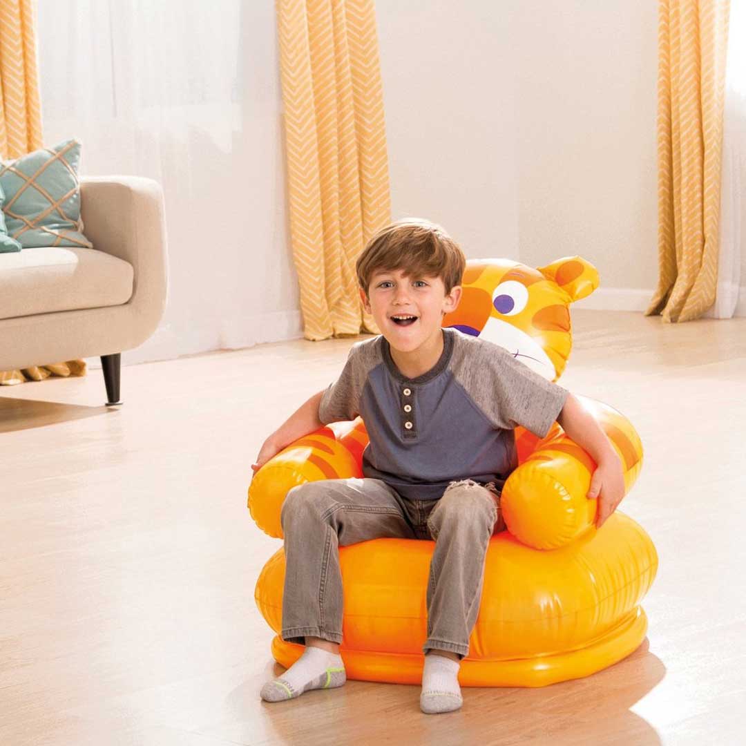 Happy Tiger Chair Inflatable For Kids 66x71x64cm