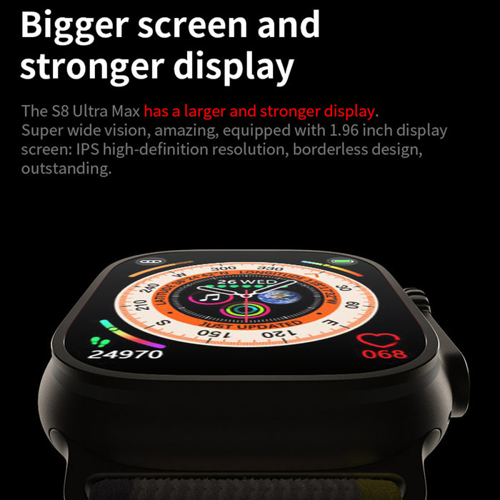 Levore Smart Watch 2.05" Big Screen-Gold