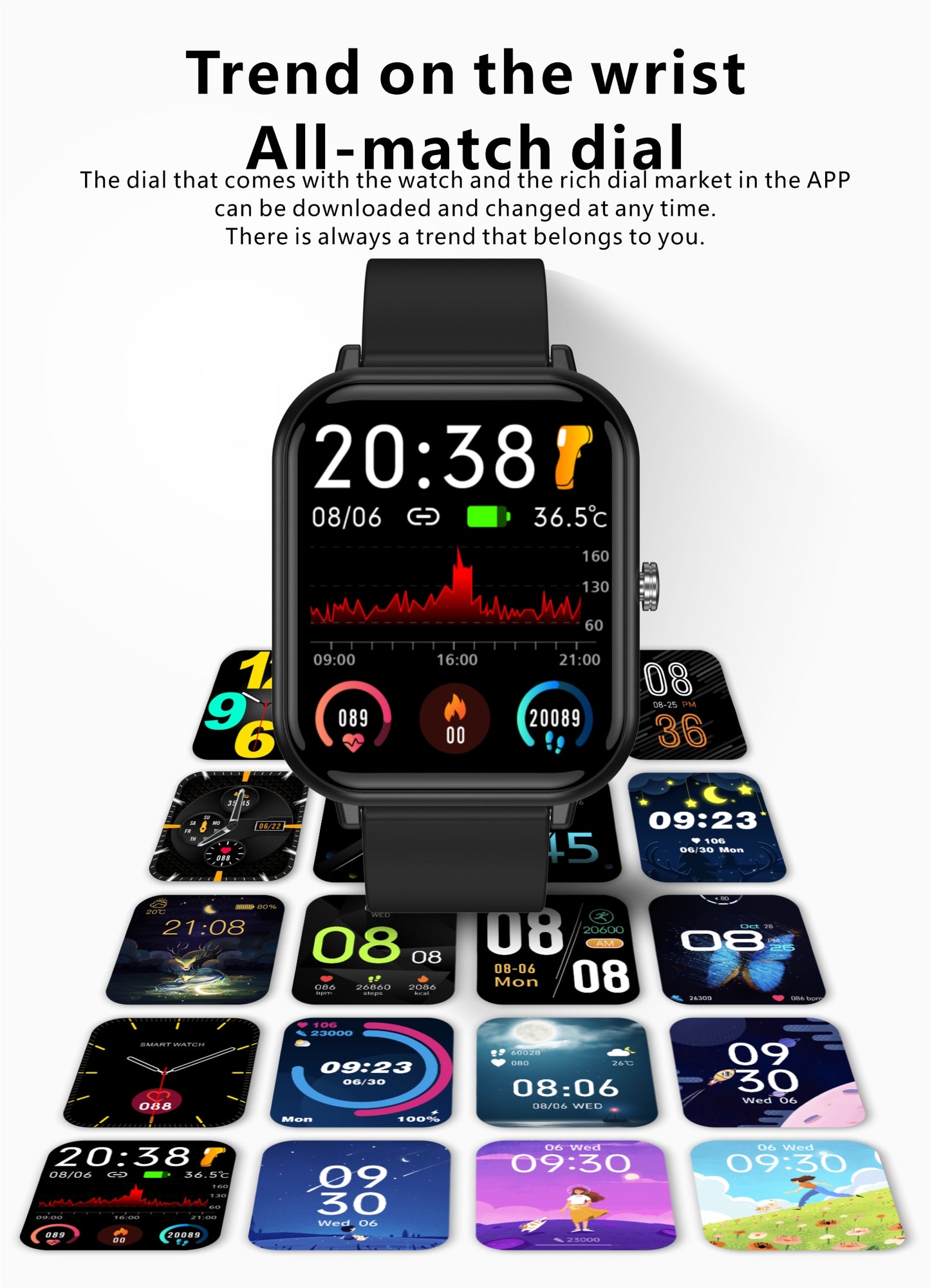 Vivo X70 Pro X60 S10 Pro y54s Y52s Y53S Smart Watch Men