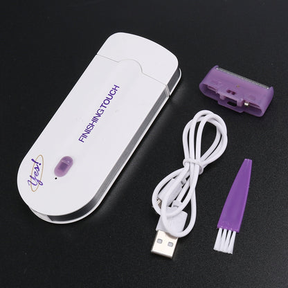 Electric Laser Epilator White/Purple 12grams