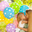100 Pcs 12 Inches MultiColor Polka Dot Latex Balloons for Birthday