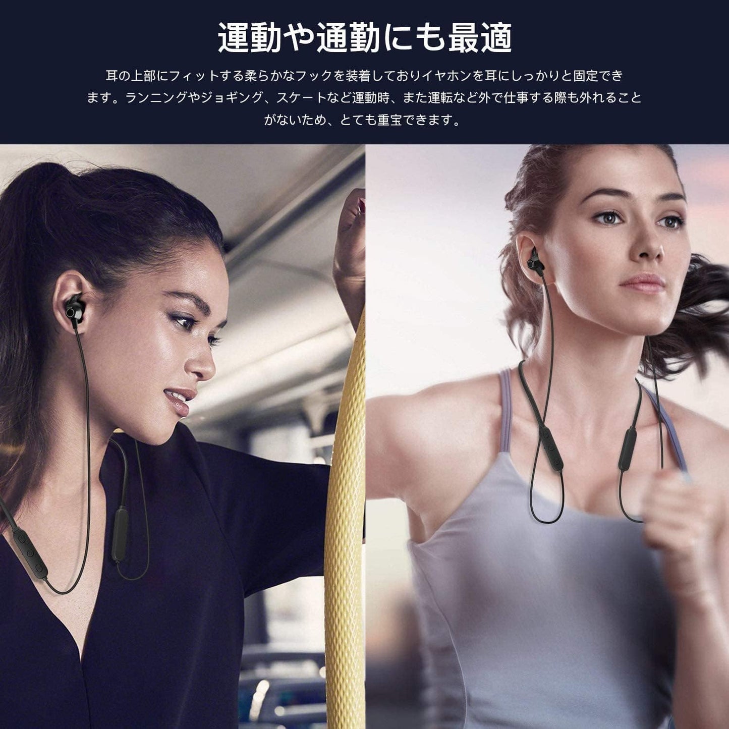 Techno Bravo-B1 Bluetooth 5.0, Wireless Earphones, apt-X AAC Compatible, 7 Hours Continuous Playback, Automatic Pairing, Noise Canceling, Bluetooth Earphones, Hi-Fi Sound Quality, IPX7 Waterproof, Built-in Mic