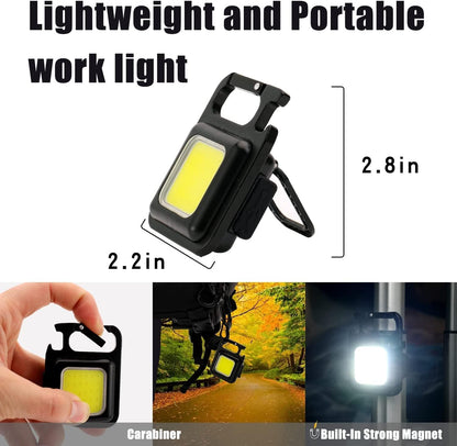 4 pcs 500 Lumen Portable Mini LED Work Light