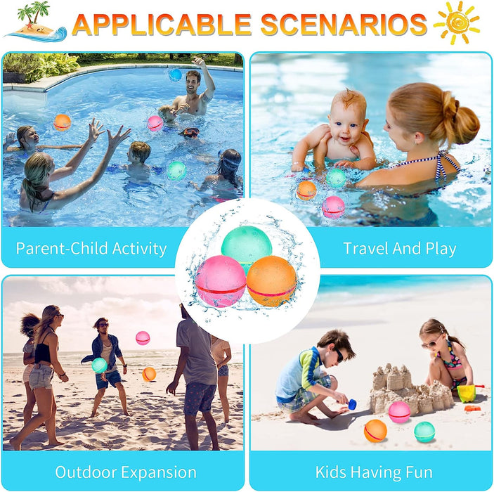 Reusable Water Balloons for Kids Water Bombs