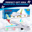 Non Toxic Rich Detailing Airbus A380 Flash Electric Sound Light Model Airplane