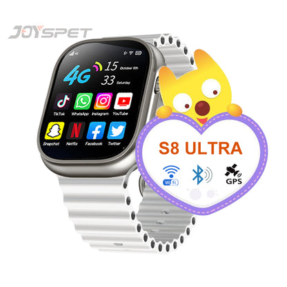 S8 4G Smart Watch Phone Support SIM card 2GB+16GB 2.05 inch IPS Screen GPS Wifi 49mm Ultra Android Smartwatch