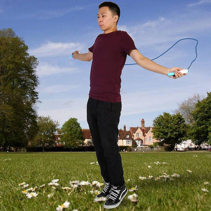 Skipping Rope With Digital Calorie Counter Display