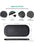5-Coil Dual Fast Wireless Charging Pad Black