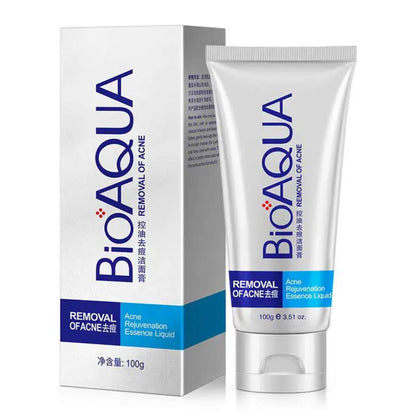 BIOAQUA - Facial Cleanser Acne Treatment Blackhead Remover Oil Whitening Shrink Pores Bioaqua Face Wash BQY0702