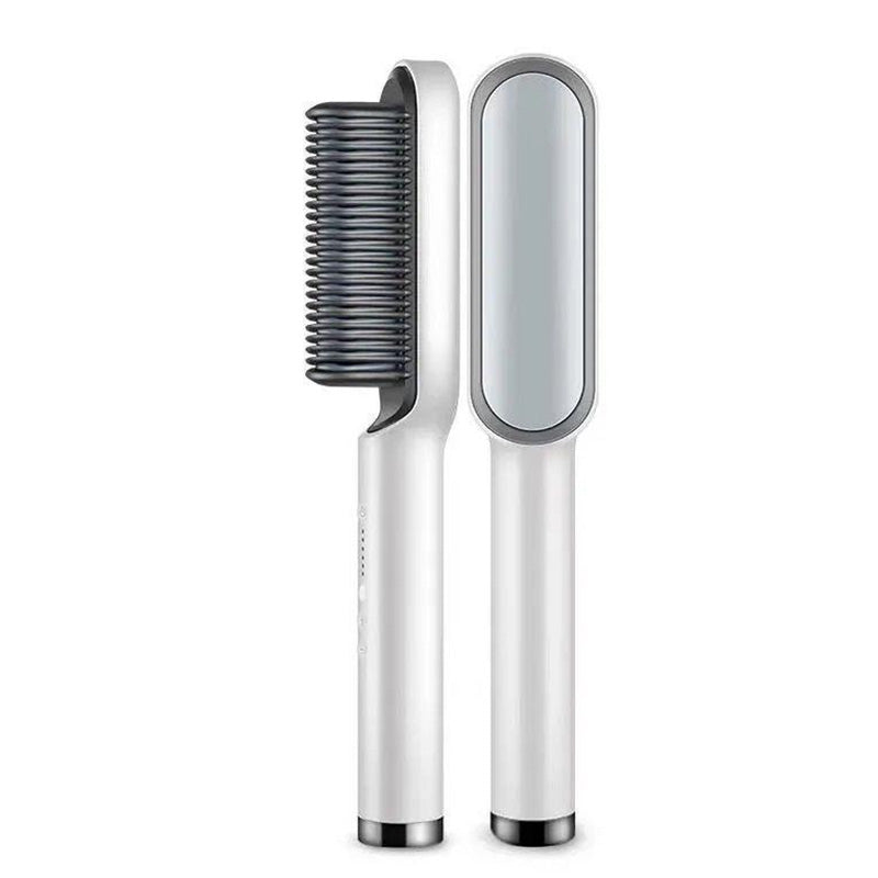 Hair Straightener Comb Brush for Men & Women, Hair Straightening and Smoothing Comb