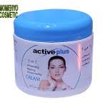 Buy Active Plus 3 In 1 Cream Whitening - 500ml in UAE Active Plus 3 In 1 Cream Whitening - 500ml