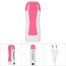 Depilatory Roll On Electric Wax Heater White/Pink