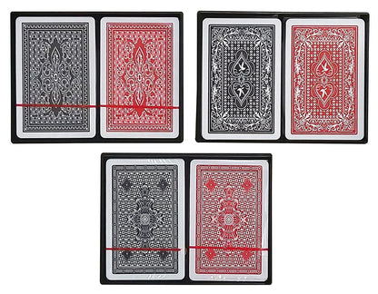 Pack of 2 Standard Playing Cards 6.3x8.8x2.2cm