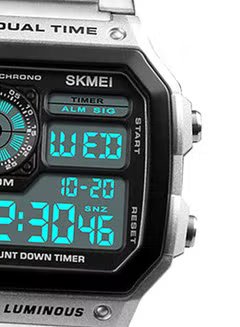 Men's Water Resistant Digital Watch 1335