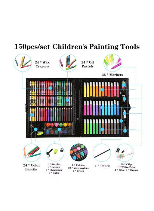 150-Piece Children Drawing Set Multicolour