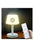 Desk Lamp Qur'an Speaker-Bluetooth, 7 Colors LED Touch Table Lamp 8GB, With 16 Reciters Plus 16 Translations (SQ-917) White
