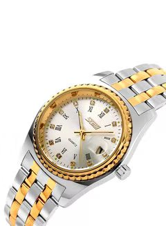 Men's Fashion Clock's Top Brand Luxury Quartz Waterproof Watch 9098