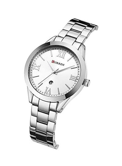 Women's Water Resistant Analog Watch 9007 - 30 mm - Silver