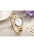Women's Water Resistant Alloy Analog Watch 9003 - 30 mm - Gold